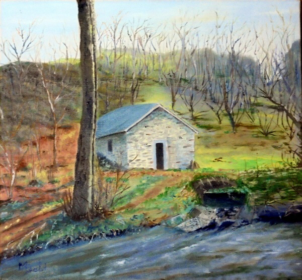 Peinture  l'huile de M-Doli (Monique Dolimont)