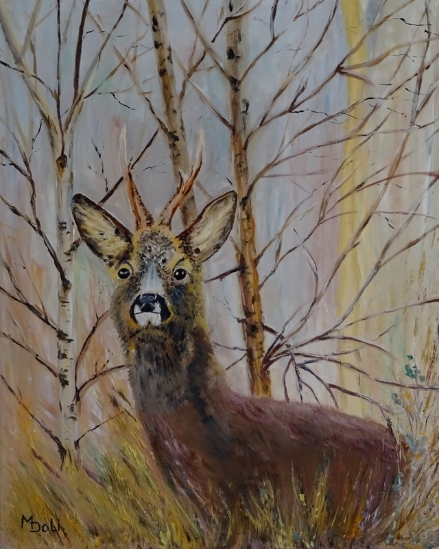 Peinture  l'huile de M-Doli (Monique Dolimont)