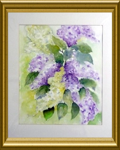 Aquarelle - Fleurs (Monique Dolimont)