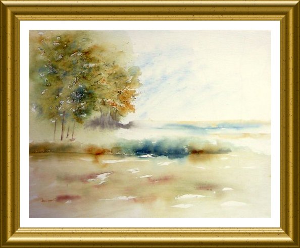 Aquarelle - Paysages (Monique Dolimont)