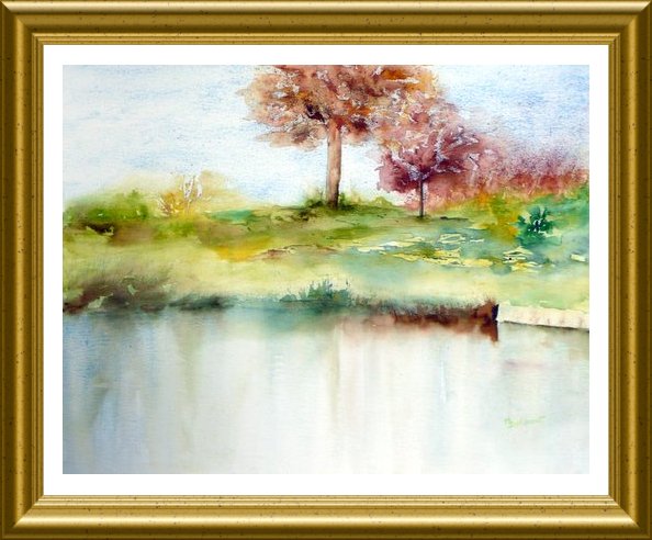 Aquarelle - Paysages (Monique Dolimont)