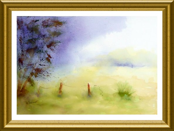 Aquarelle - Paysages (Monique Dolimont)