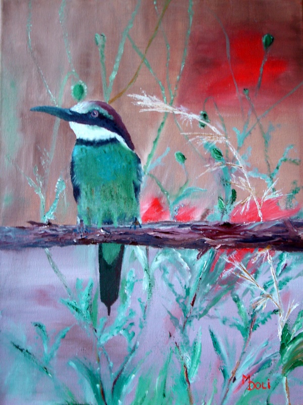 Peinture  l'huile de M-Doli (Monique Dolimont)