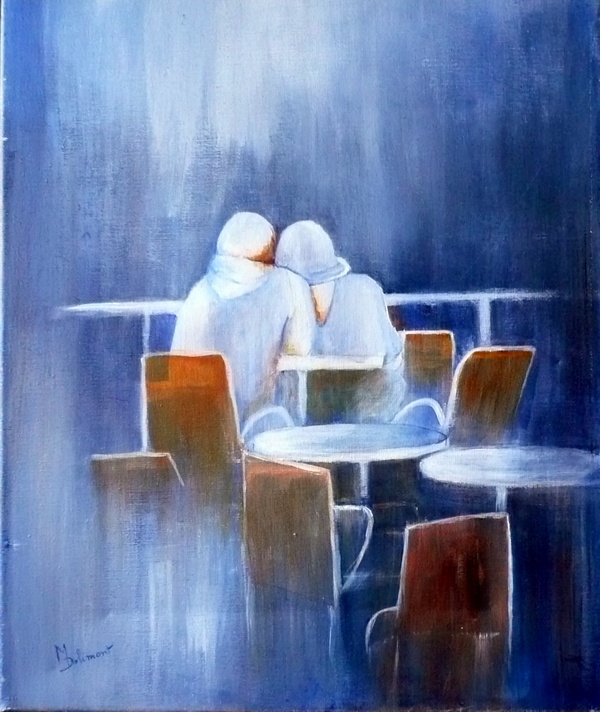 Peinture  l'huile de M-Doli (Monique Dolimont)