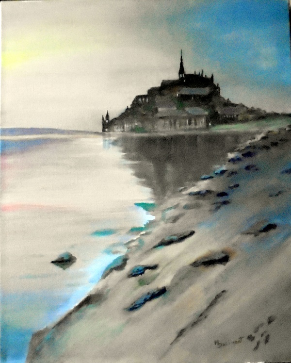 Peinture  l'huile de M-Doli (Monique Dolimont)